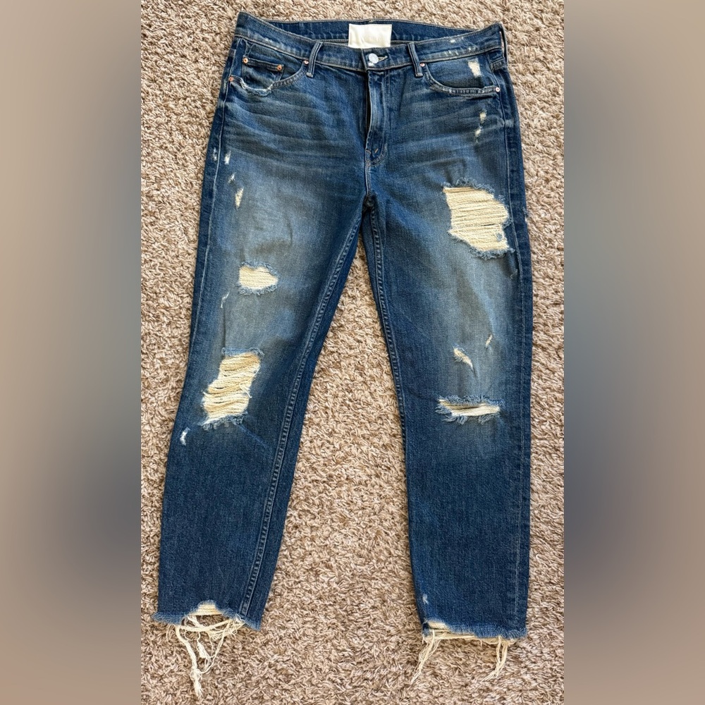 MOTHER SUPERIOR The Sinner Jeans in Ice Cream, You Scream 28 - Picture 2 of 15